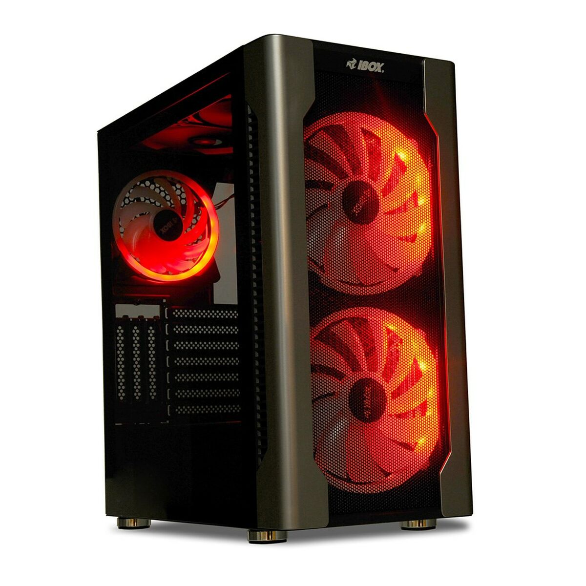 ATX semi-tornikotelo Ibox CHIRON ZH68 Musta
